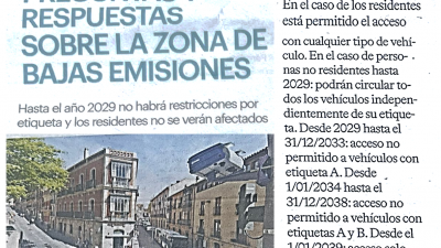 Salamanca implanta una Zona de Bajas Emisiones sin multas hasta 2029