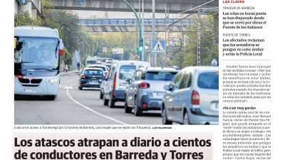 Nuestros políticos del PRC-PSOE viven en otro planeta. Atascos de tráfico por todos lados… pero nadie mueve un dedo