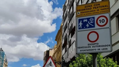 La Zona de Bajas Emisiones de León sólo se activará en caso de altos niveles de contaminación